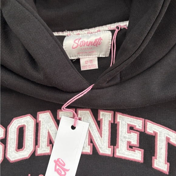 Kids Black Hoodie - Picture 3 of 7